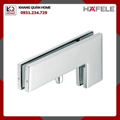 Kẹp Kính Chữ L Inox Mờ Hafele 981.50.040
