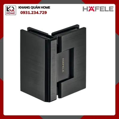 Bản Lề Kính - Kính 90º Màu Đen Hafele 981.77.907