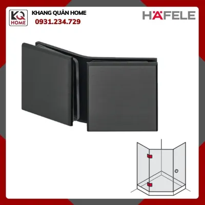 Kẹp Kính - Kính 135º Màu Đen Hafele 981.77.915
