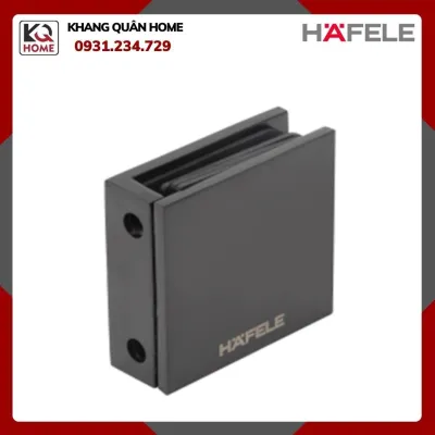 Kẹp Kính Tường 90º Màu Đen Hafele 981.77.919