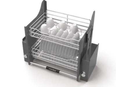 Rổ chén di động Hafele – Bí quyết giữ bếp gọn gàng trong tích tắc