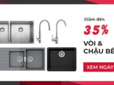 KHUYẾN MÃI CHẬU BẾP VÀ VÒI HAFELE LÊN ĐẾN 50%