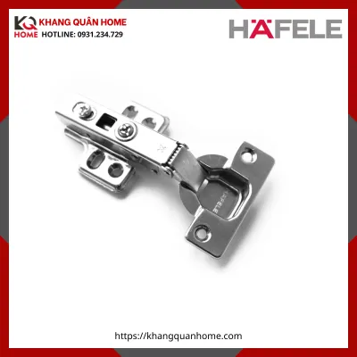 Bản Lề Thẳng Giảm Chấn Hafele Inox 304 Trùm Ngoài 315.07.113 (315.11.750)