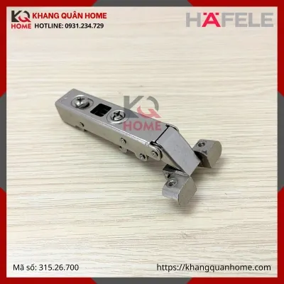 BẢN LỀ GIẢM CHẤN CHO CỬA KHUNG NHÔM HAFELE TRÙM NGOÀI 315.26.700