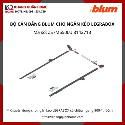 BỘ CÂN BẰNG BLUM CHO NGĂN KÉO LEGRABOX ZS7M650LU 8142713