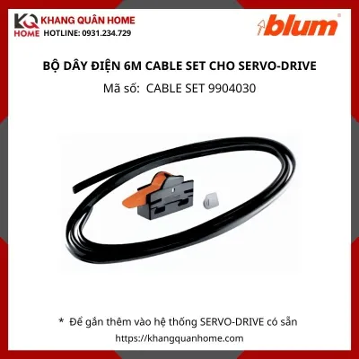 BỘ DÂY ĐIỆN BLUM 6M CABLE SET 9904030