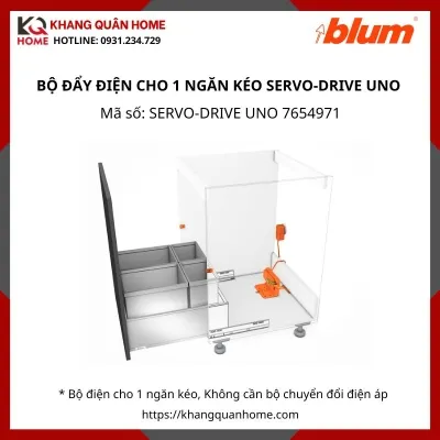 BỘ ĐẨY ĐIỆN CHO 1 NGĂN KÉO SERVO-DRIVE UNO 7654971