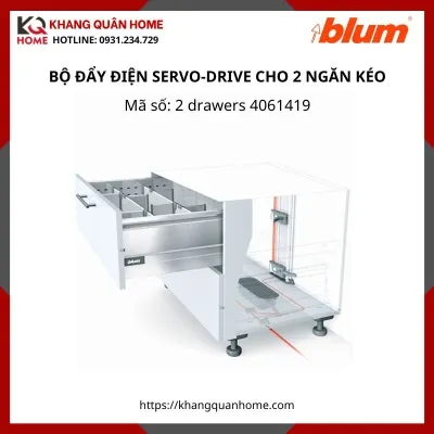 BỘ ĐẨY ĐIỆN BLUM SERVO-DRIVE CHO 2 NGĂN KÉO 2 DRAWERS 4061419