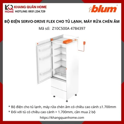BỘ ĐIỆN SERVO-DRIVE FLEX CHO TỦ LẠNH, MÁY RỬA CHÉN ÂM Z10C500A 4784397