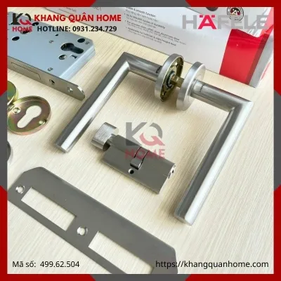 Bộ tay nắm gạt cửa đi DIY Hafele 499.62.504