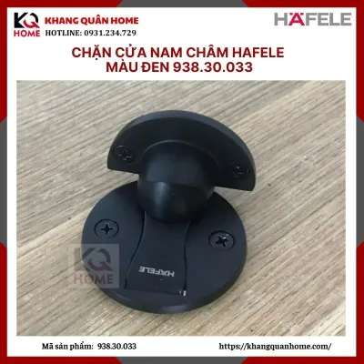Chặn Hít Cửa Nam Châm Màu Đen Hafele 938.30.033