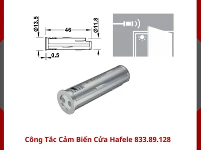 Công tắc cảm biến cửa Hafele 833.89.128 phù hợp lắp với đèn gì?