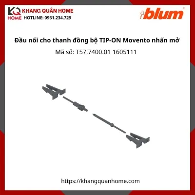 Đầu nối cho thanh đồng bộ TIP-ON Ray Movento nhấn mở T57.7400.01 1605111