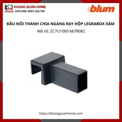 ĐẦU NỐI THANH CHIA NGANG BLUM LEGRABOX XÁM ZC7U10E0 6678082