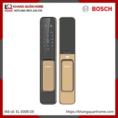 Khóa điện tử Face ID Bosch EL 600B-DE Màu Vàng