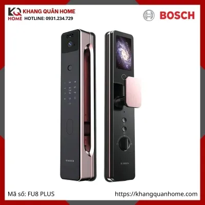 Khóa điện tử FACE ID Bosch FU8 PLUS Màu Copper