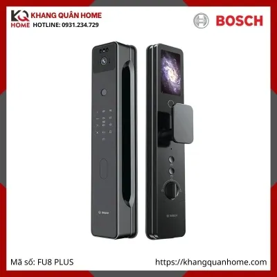Khóa điện tử FACE ID Bosch FU8 PLUS Màu Đen