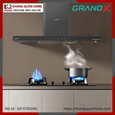 MÁY HÚT MÙI GRANDX 700MM GX H70C69G