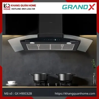 MÁY HÚT MÙI GRANDX 900MM GX H90C62B