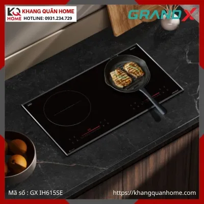 BẾP TỪ 2 VÙNG NẤU GRANDX GX IH615SE