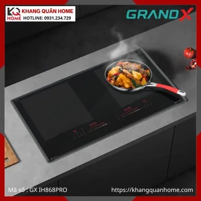 BẾP TỪ 2 VÙNG NẤU GRANDX GX IH868PRO