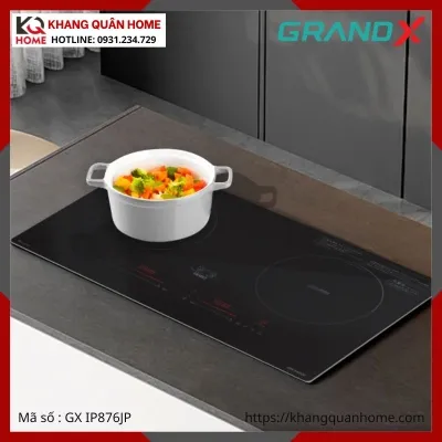 BẾP TỪ 2 VÙNG NẤU GRANDX GX IP876JP