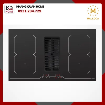 Bếp từ Malloca kết hợp máy hút khói khử mùi HIH- 864