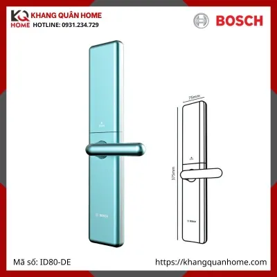 Khóa điện tử Bosch ID80-DE Màu Xanh