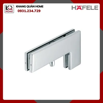 Kẹp Kính Chữ L Inox Bóng Hafele 489.81.041