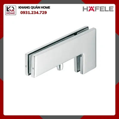 Kẹp Kính Chữ L Inox Mờ Hafele 489.81.040