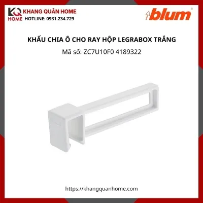 KHẨU CHIA Ô CHO RAY HỘP LEGRABOX TRẮNG ZC7U10F0 4189322