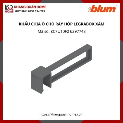 KHẨU CHIA Ô BLUM LEGRABOX XÁM ZC7U10F0 6297748