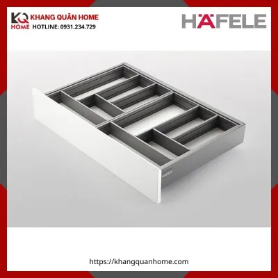Khay Chia Ngăn Kéo Hafele 600mm Màu Trắng 552.52.807