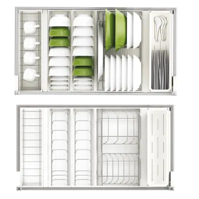 Phụ kiện lưu trữ dụng cụ bàn ăn 900mm Hafele 545.14.929