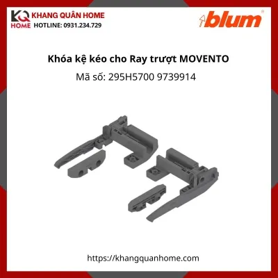 Khóa kệ kéo cho Ray MOVENTO 295H5700 9739914