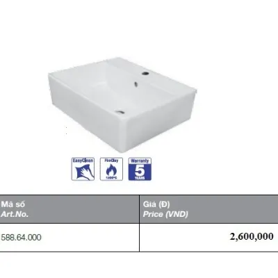 Chậu Lavabo Hafele Vela