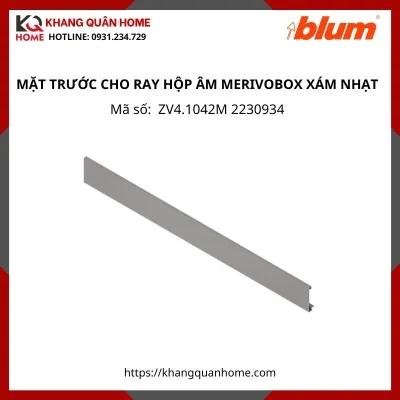 MẶT TRƯỚC CHO RAY HỘP ÂM MERIVOBOX 1042MM XÁM NHẠT ZV4.1042M 2230934