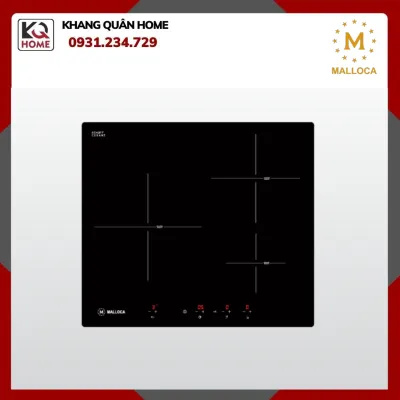 Bếp kính Malloca âm 3 từ MI 593 BN