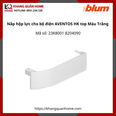Nắp Hộp Lực Blum Bộ Điện SERVO-DRIVE Cho AVENTOS HK top 23K8001 Trắng 8204090