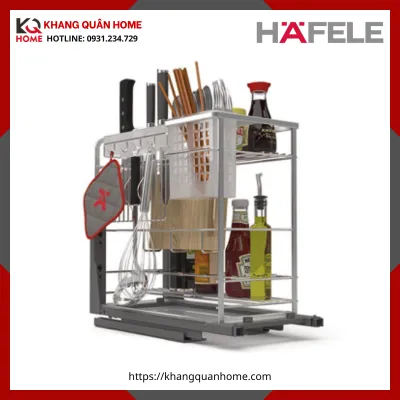 Kệ Đựng Dao Thớt Gia vị 400mm Hafele 549.20.020