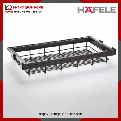Rổ Đựng Quần Áo 800mm Hafele màu Chestnut 807.95.143