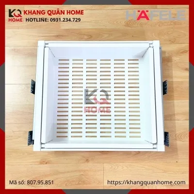 Rổ kim loại Màu trắng Hafele 600 cho tủ quần áo 807.95.851 - Häfele giá tốt nhất