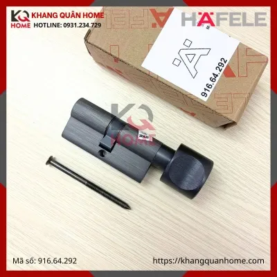 RUỘT KHÓA WC MÀU ĐEN DÀI 66MM HAFELE 916.64.292