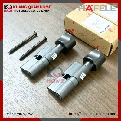 Ruột Khóa Nhà Vệ Sinh 66mm Hafele màu đen 916.64.292