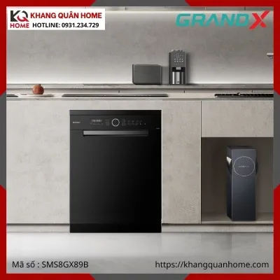 MÁY RỬA BÁT GRANDX SMS8GX89B