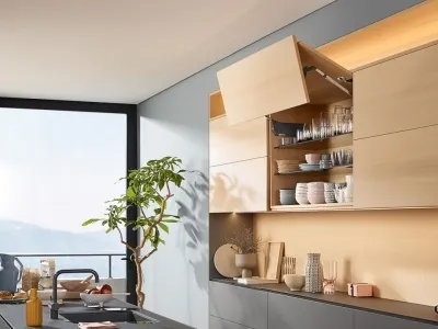 Tủ bếp cao cấp không thể thiếu Tay nâng Blum HF25 – Vì sao?