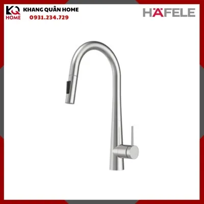 Vòi rửa chén Hafele màu Chrome mờ HT24-SH1P417-BR 570.85.041