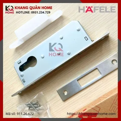 THÂN KHÓA CỬA TRƯỢT ĐỐ NHỎ HAFELE 911.26.672