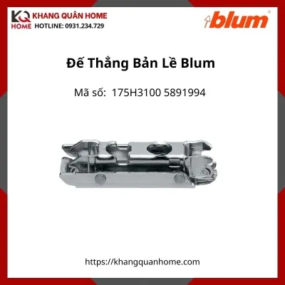 Đế Thẳng Bản Lề Blum 175H3100 5891994