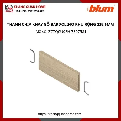 THANH CHIA KHAY GỖ BARDOLINO RHU RỘNG 229.6MM ZC7Q0U0FH 7307581